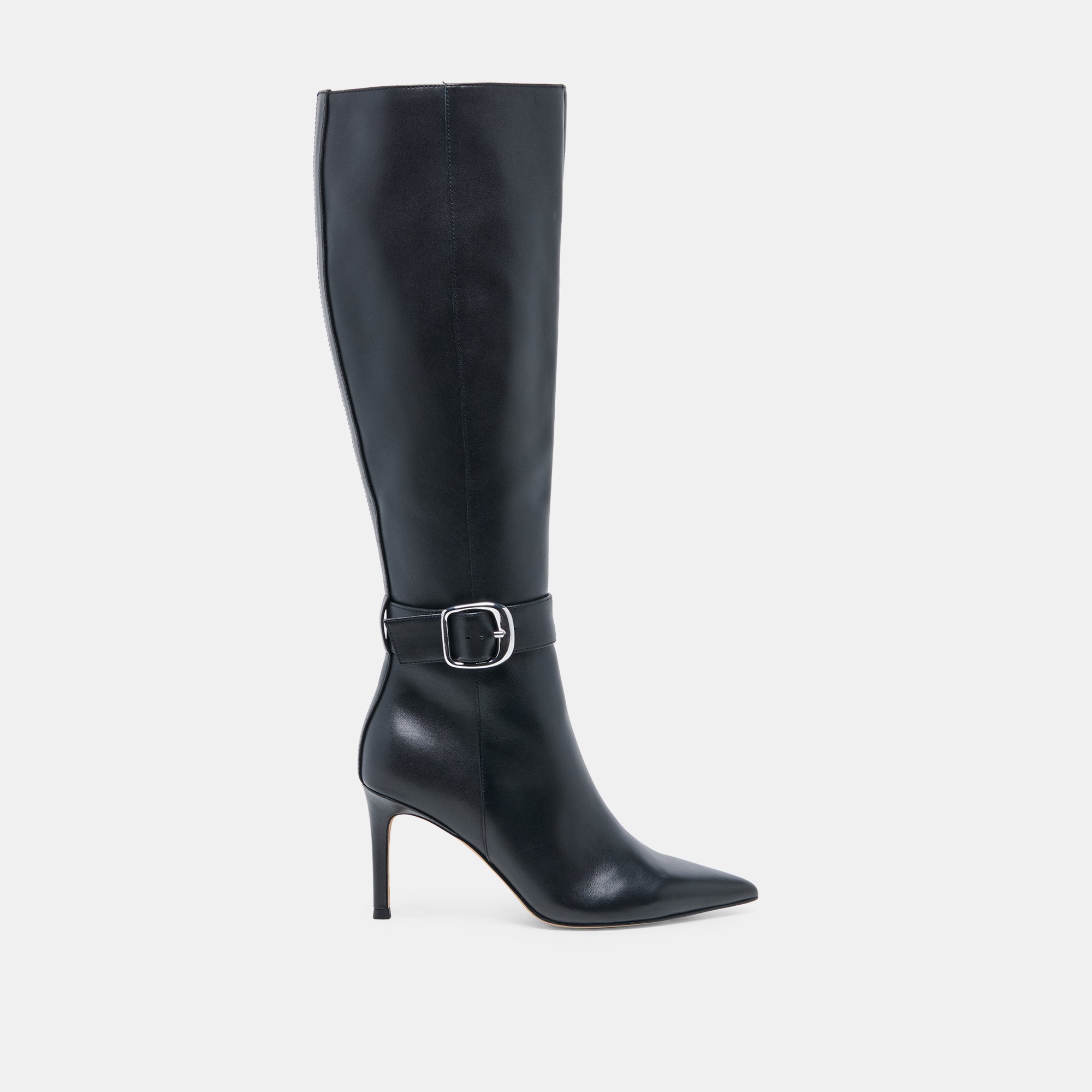 KINZY BLACK LEATHER