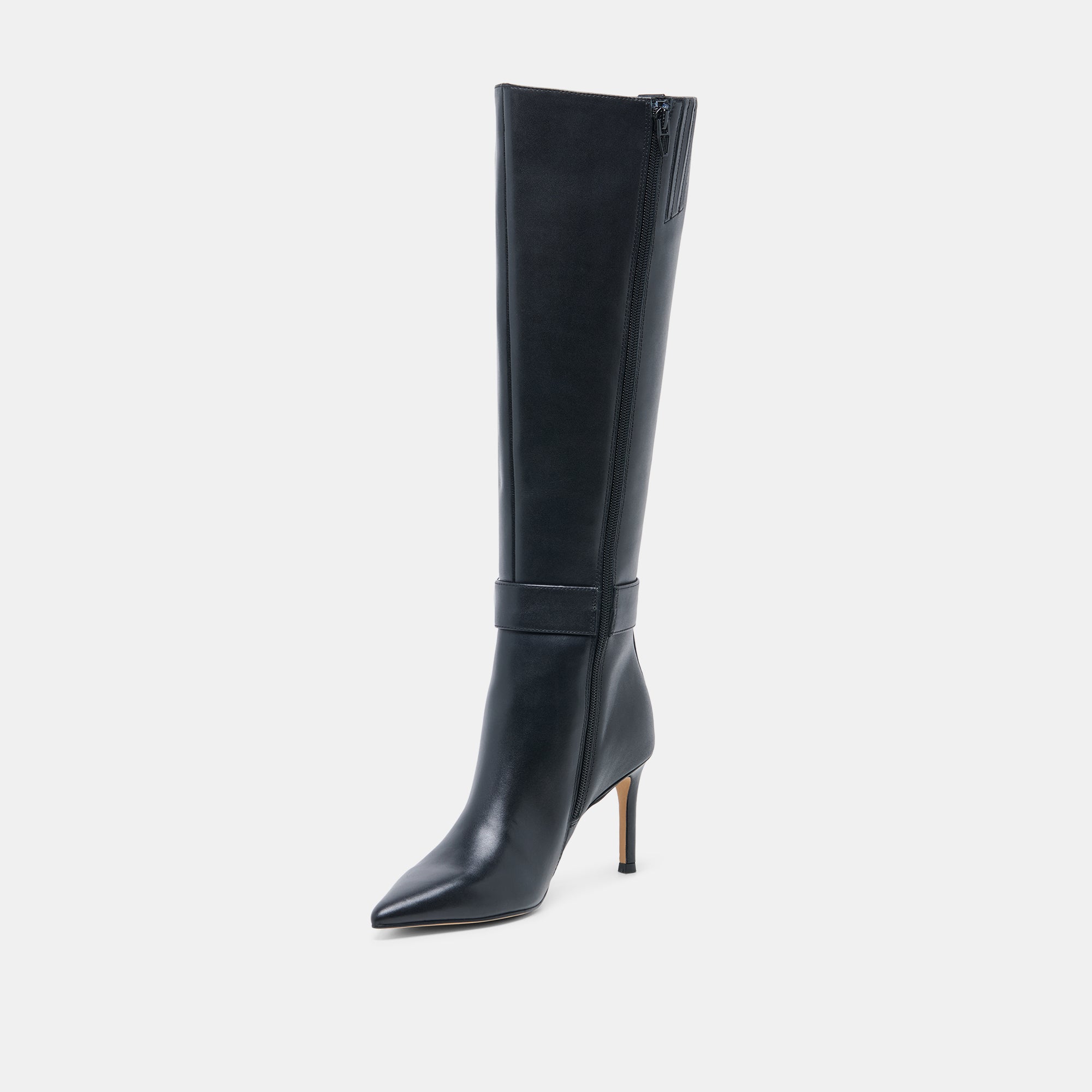 KINZY BLACK LEATHER - view 4