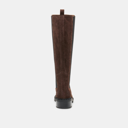 LAMARI H2O DARK BROWN SUEDE