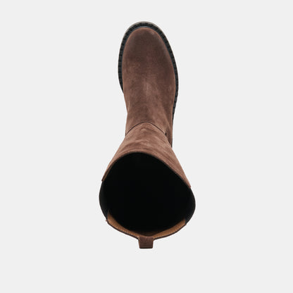 LAMARI H2O DARK BROWN SUEDE