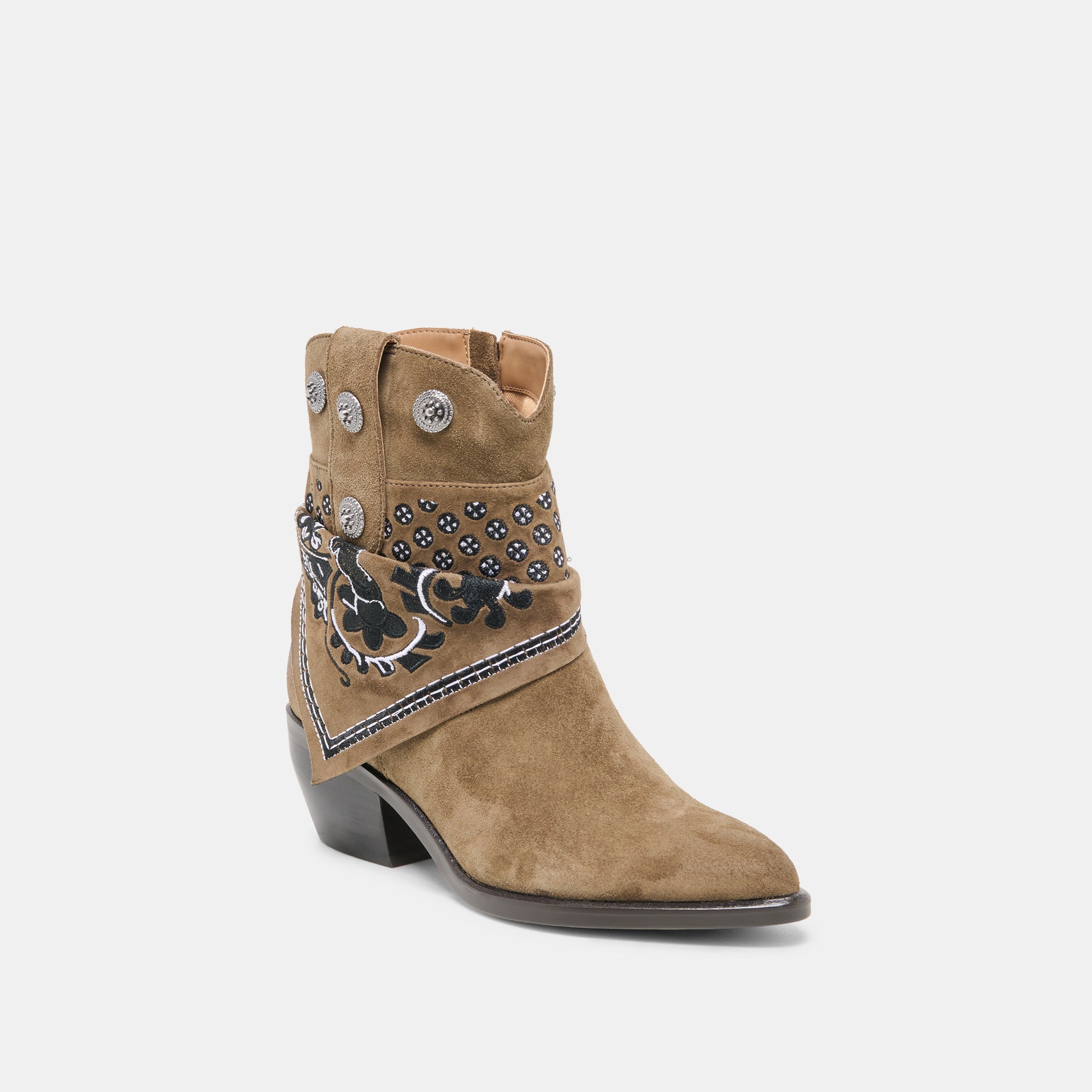 MEKALA OLIVE SUEDE - view 2