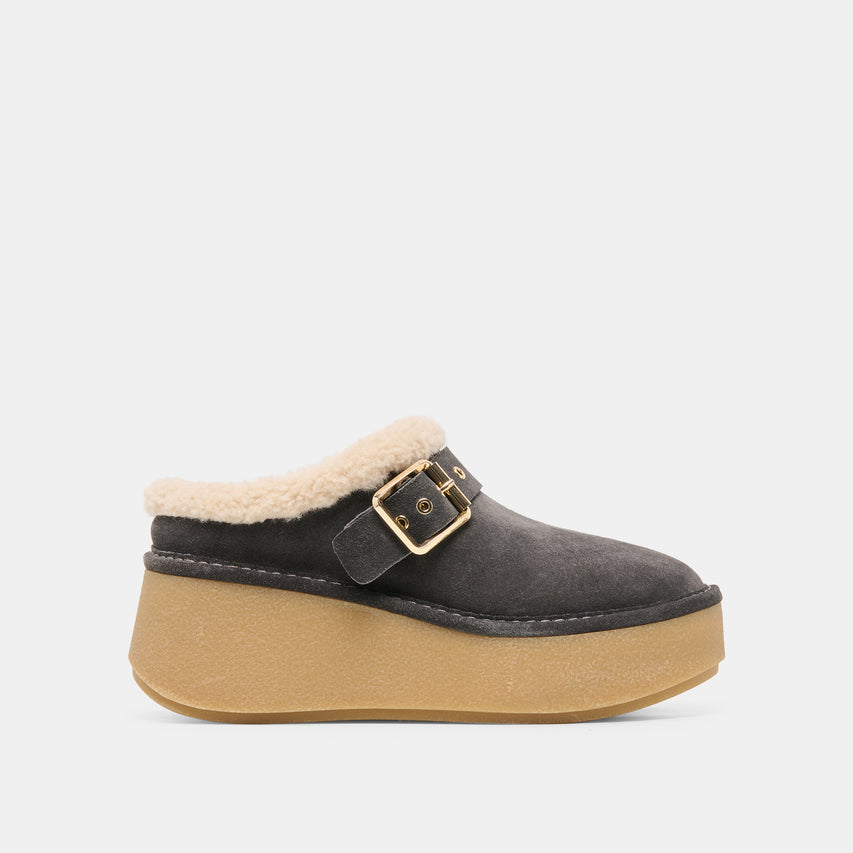 OSLO PLUSH ANTHRACITE SUEDE