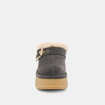 OSLO PLUSH ANTHRACITE SUEDE