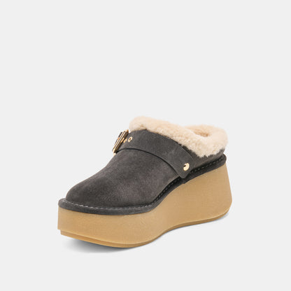OSLO PLUSH ANTHRACITE SUEDE