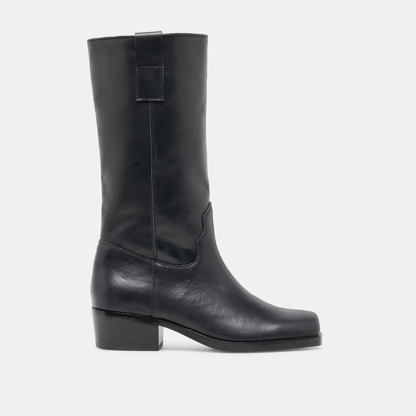 ROMIE CUIR NOIR