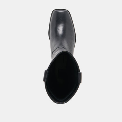 ROMIE CUIR NOIR