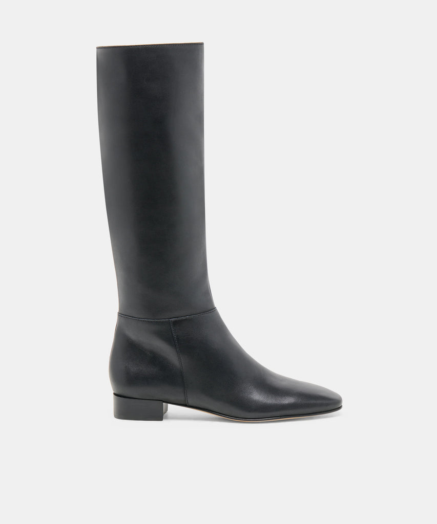 TYWIN NARROW CALF BLACK LEATHER