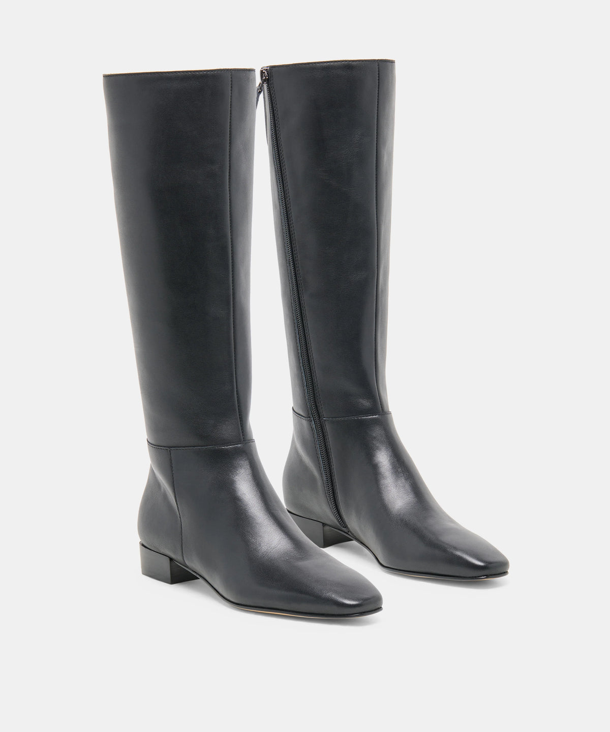 TYWIN NARROW CALF BLACK LEATHER - view 2
