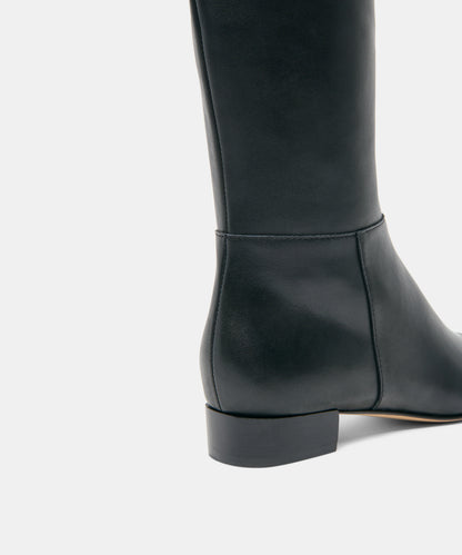 TYWIN NARROW CALF BLACK LEATHER