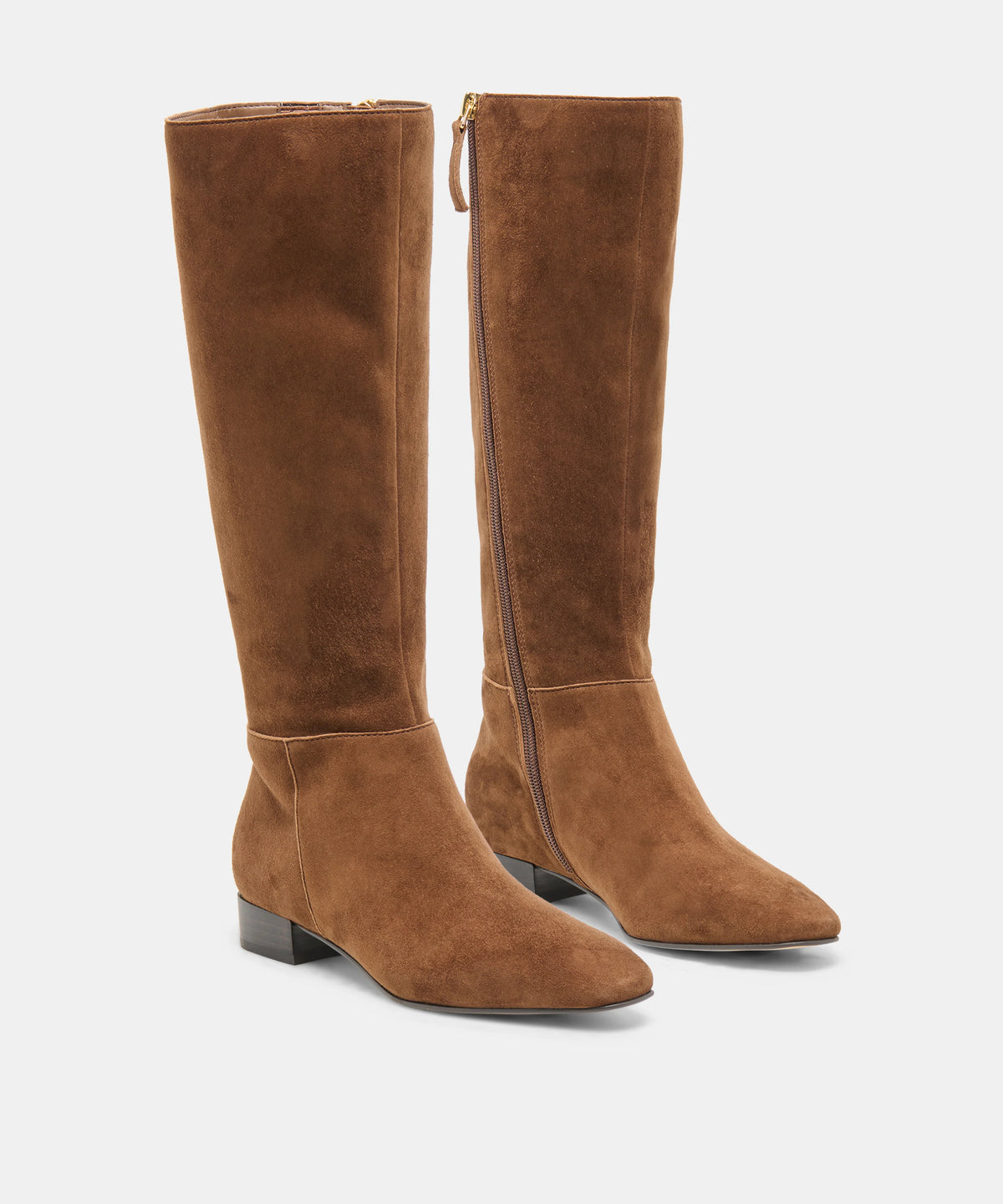 TYWIN NARROW CALF COCOA SUEDE - view 2