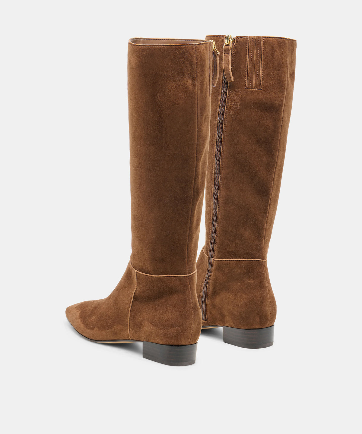 TYWIN NARROW CALF COCOA SUEDE - view 4