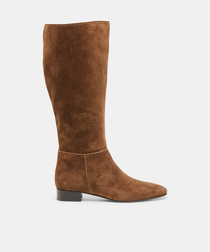 TYWIN WIDE CALF COCOA SUEDE
