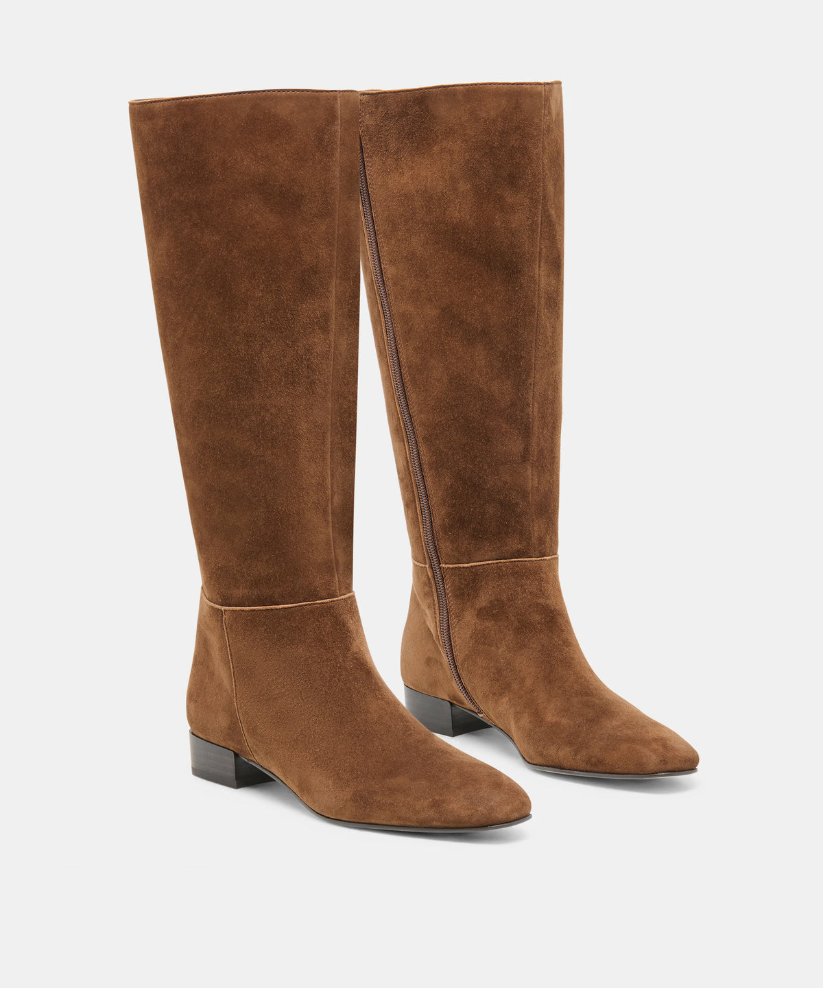 TYWIN WIDE CALF COCOA SUEDE - view 2