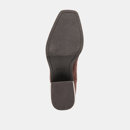 ZYNDIA H2O MAHOGANY SUEDE