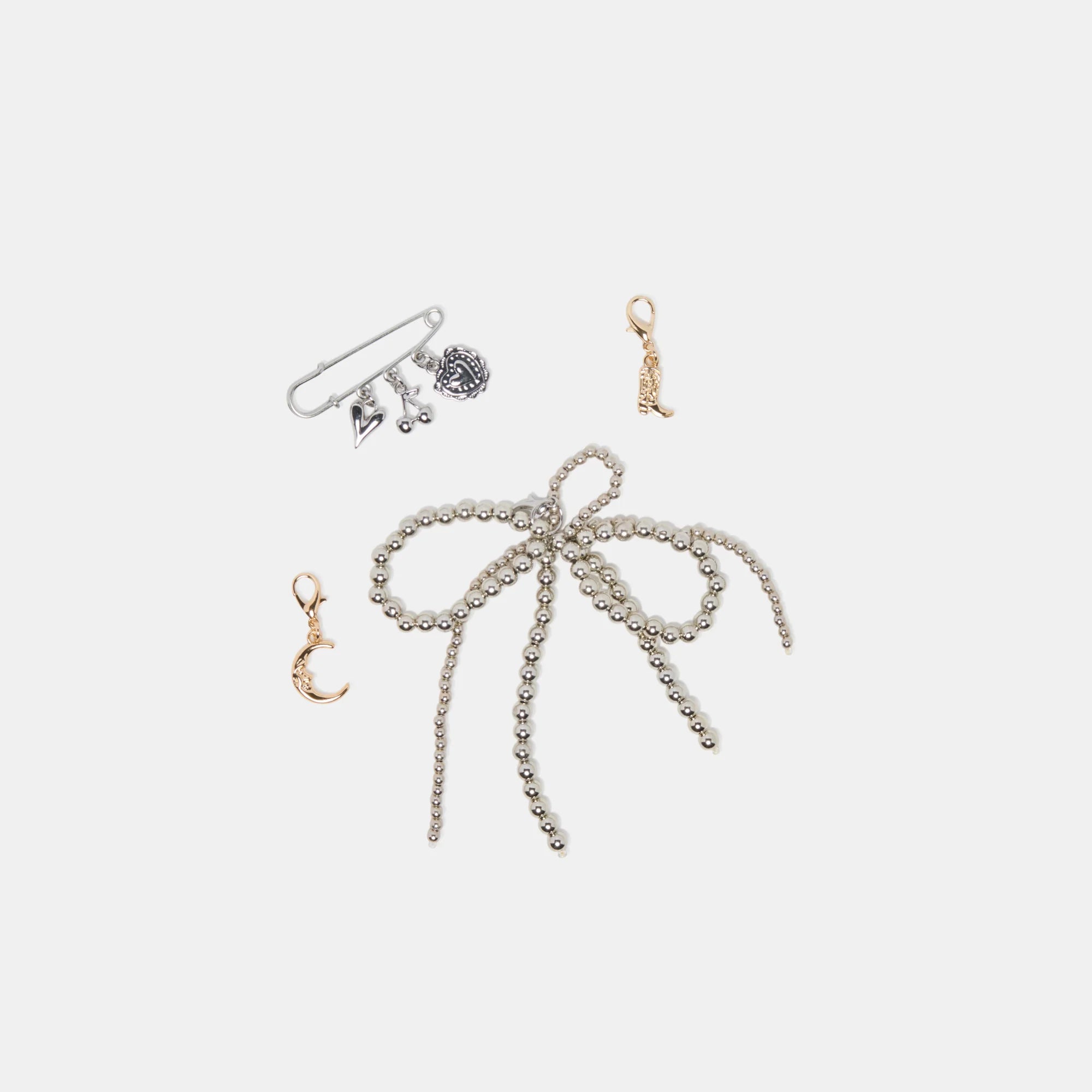 PIN CHARM PACKAGE CLEAR