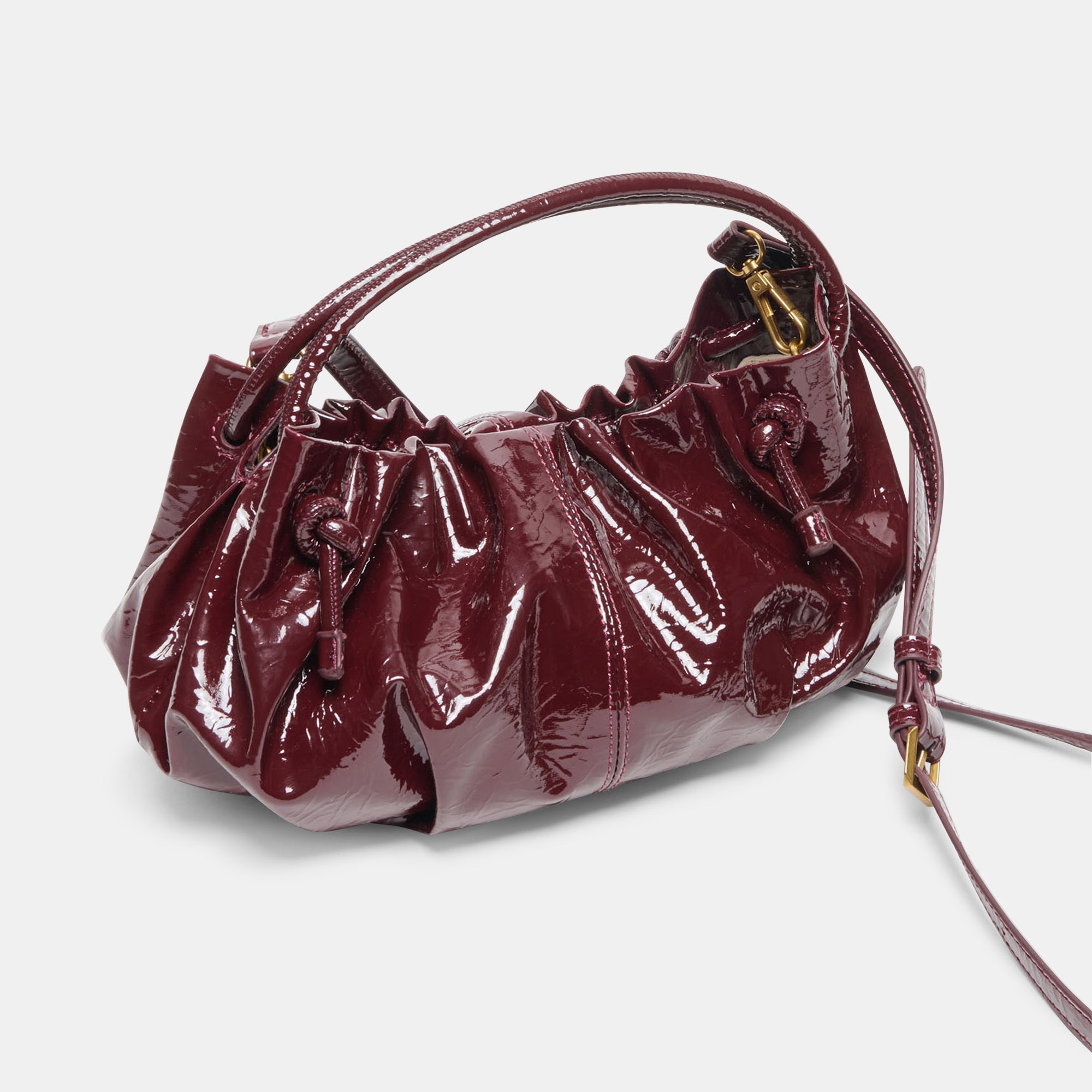COCO-P OXBLOOD PATENT LEATHER - view 2