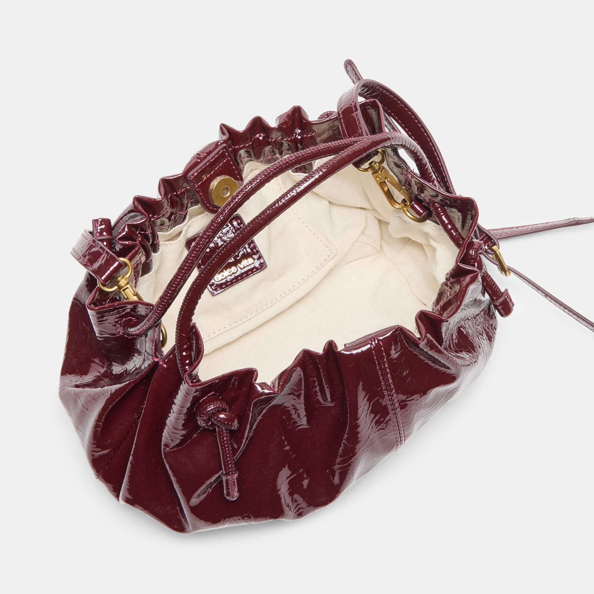 COCO-P OXBLOOD PATENT LEATHER - view 3
