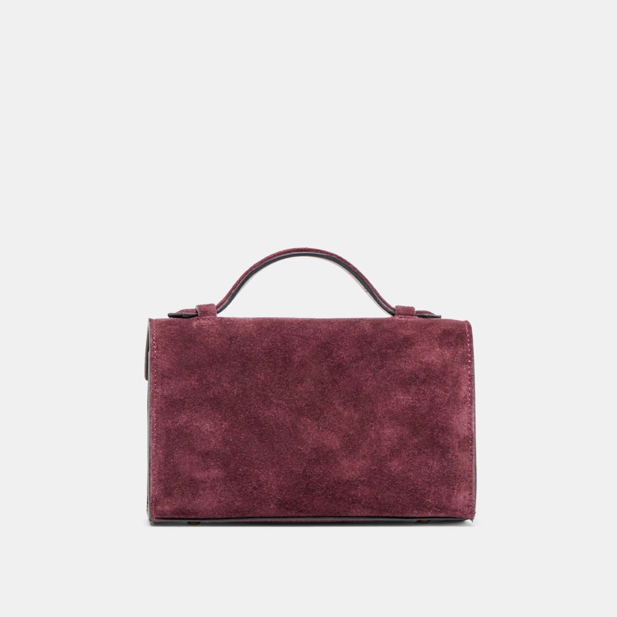 ZANNONE BURGUNDY SUEDE