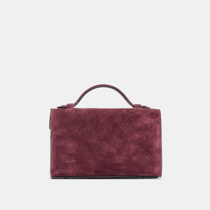ZANNONE BURGUNDY SUEDE