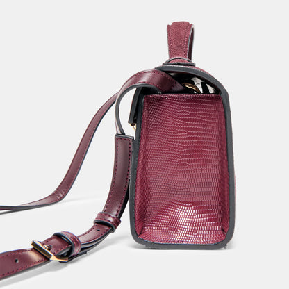 ZANNONE BURGUNDY SUEDE