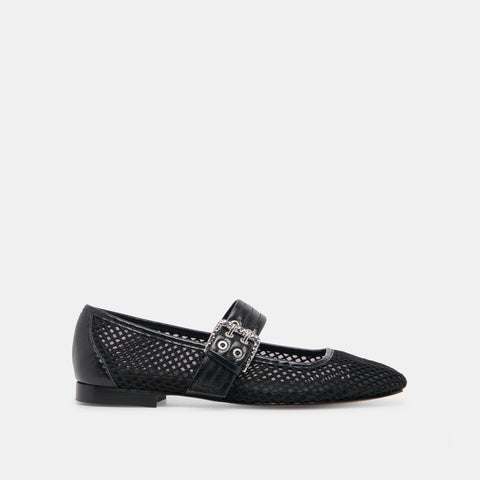 DOLCEVITA ARORA ONYX WOVEN Flats + Loafers