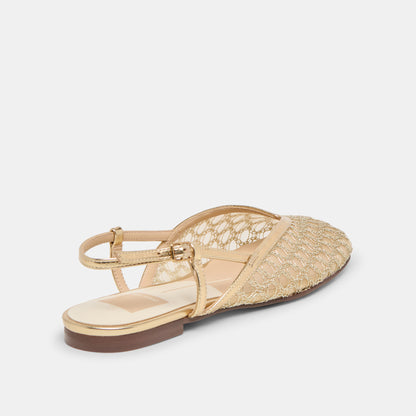 AZRIEL MESH TISSÉE DORÉE