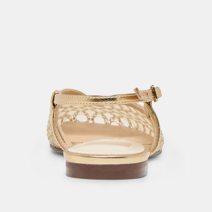 AZRIEL MESH TISSÉE DORÉE