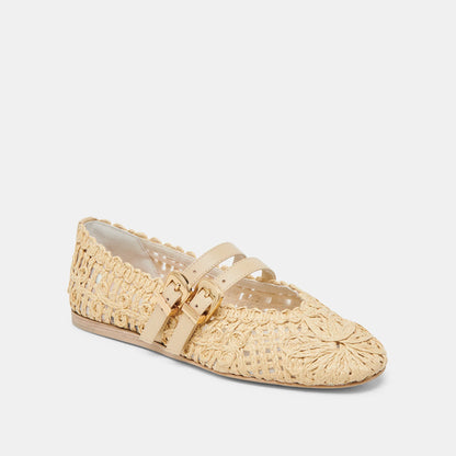 BAYLEE SUNFLOWER LT NATURAL MACRAME
