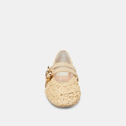 BAYLEE SUNFLOWER LT NATURAL MACRAME