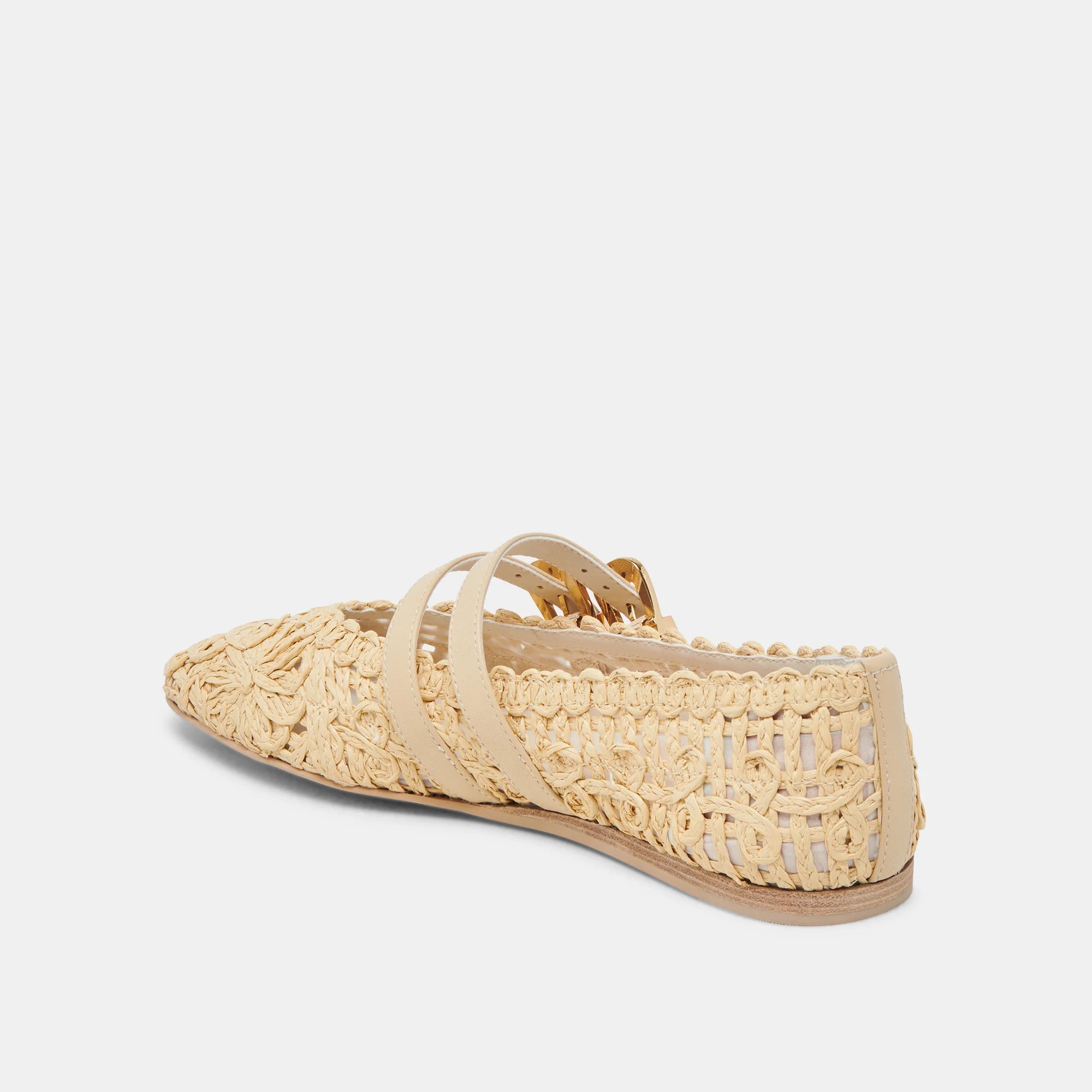 BAYLEE SUNFLOWER LT NATURAL MACRAME