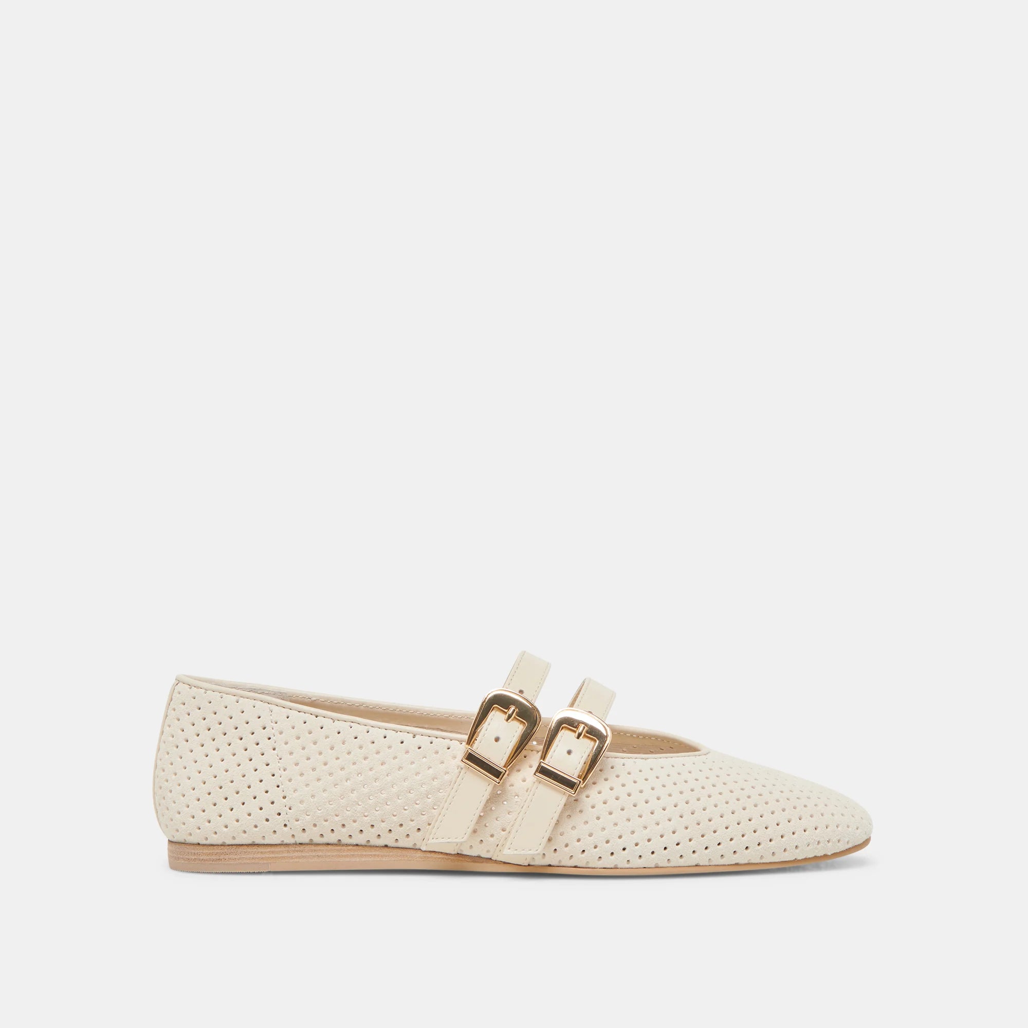 BAYLEE BONE PERF SUEDE