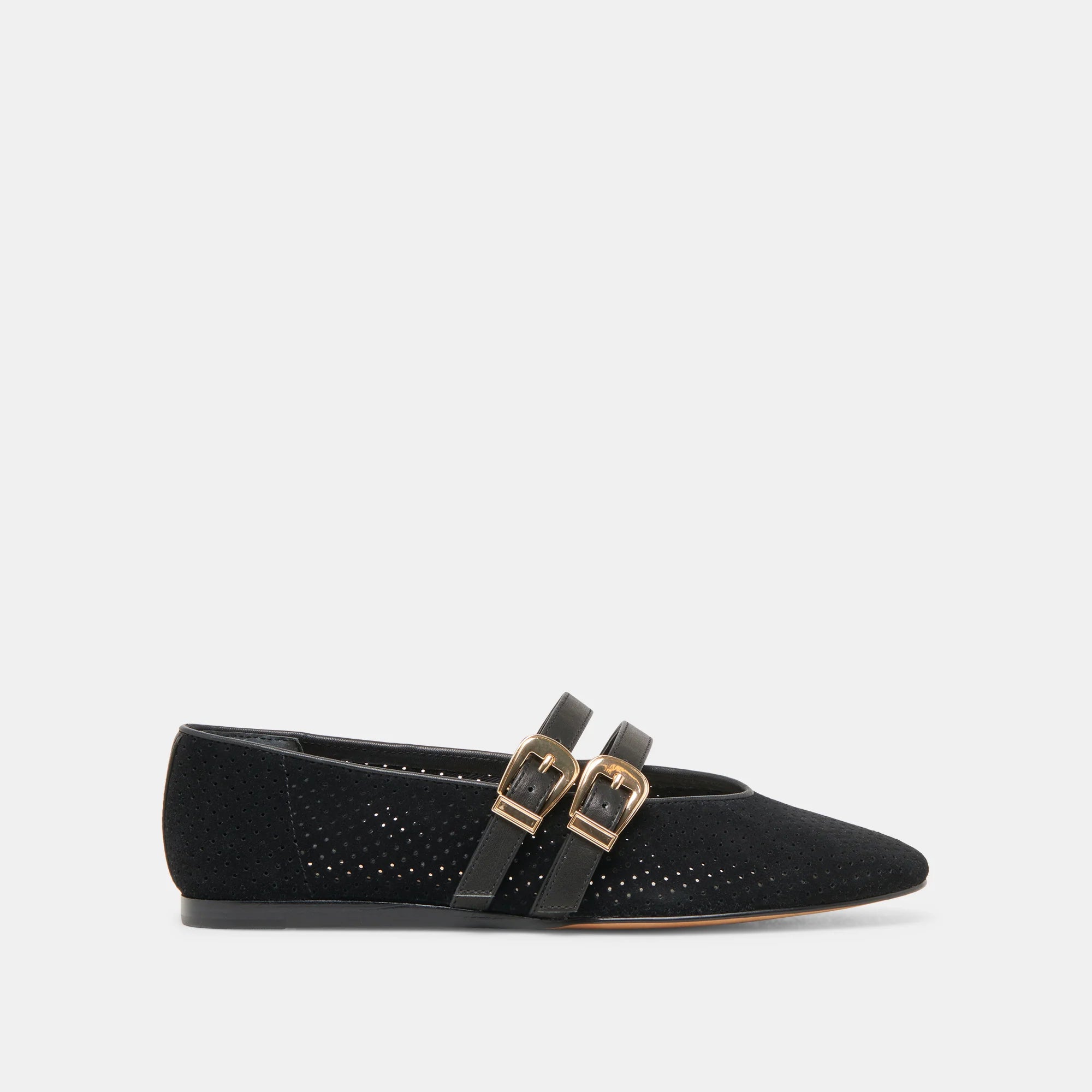 BAYLEE ONYX PERF SUEDE