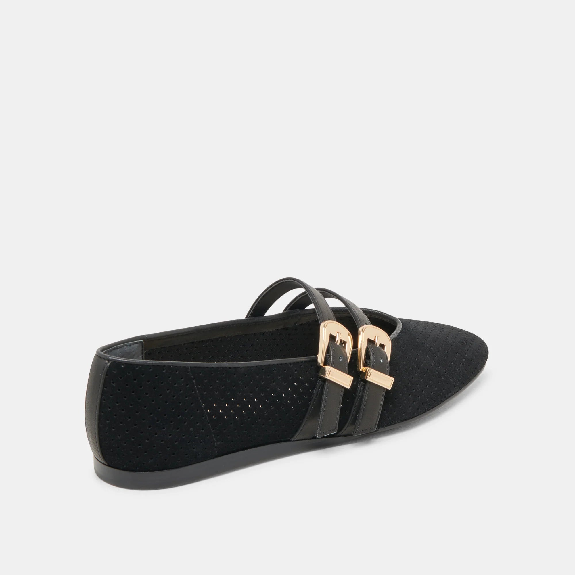 BAYLEE ONYX PERF SUEDE