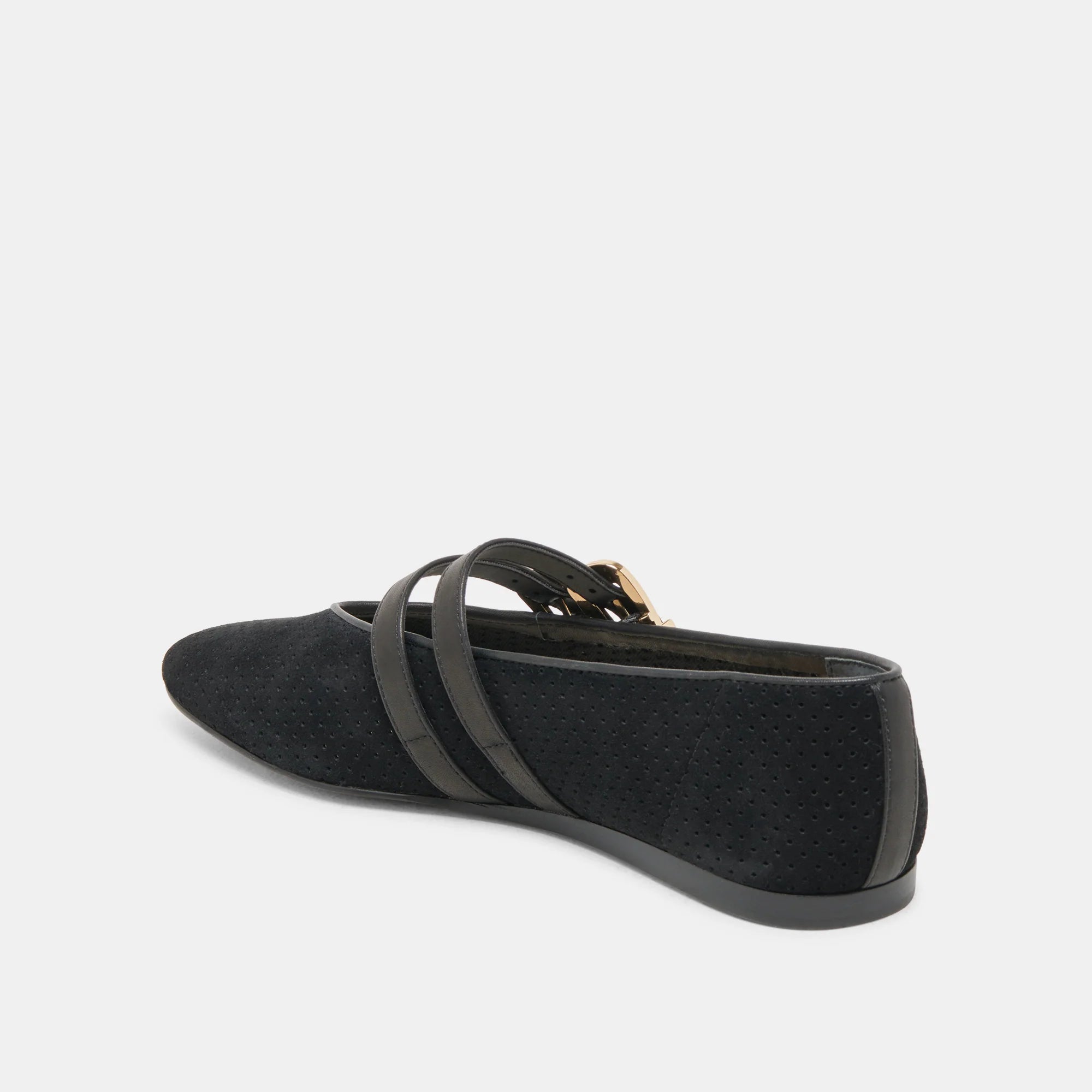 BAYLEE ONYX PERF SUEDE