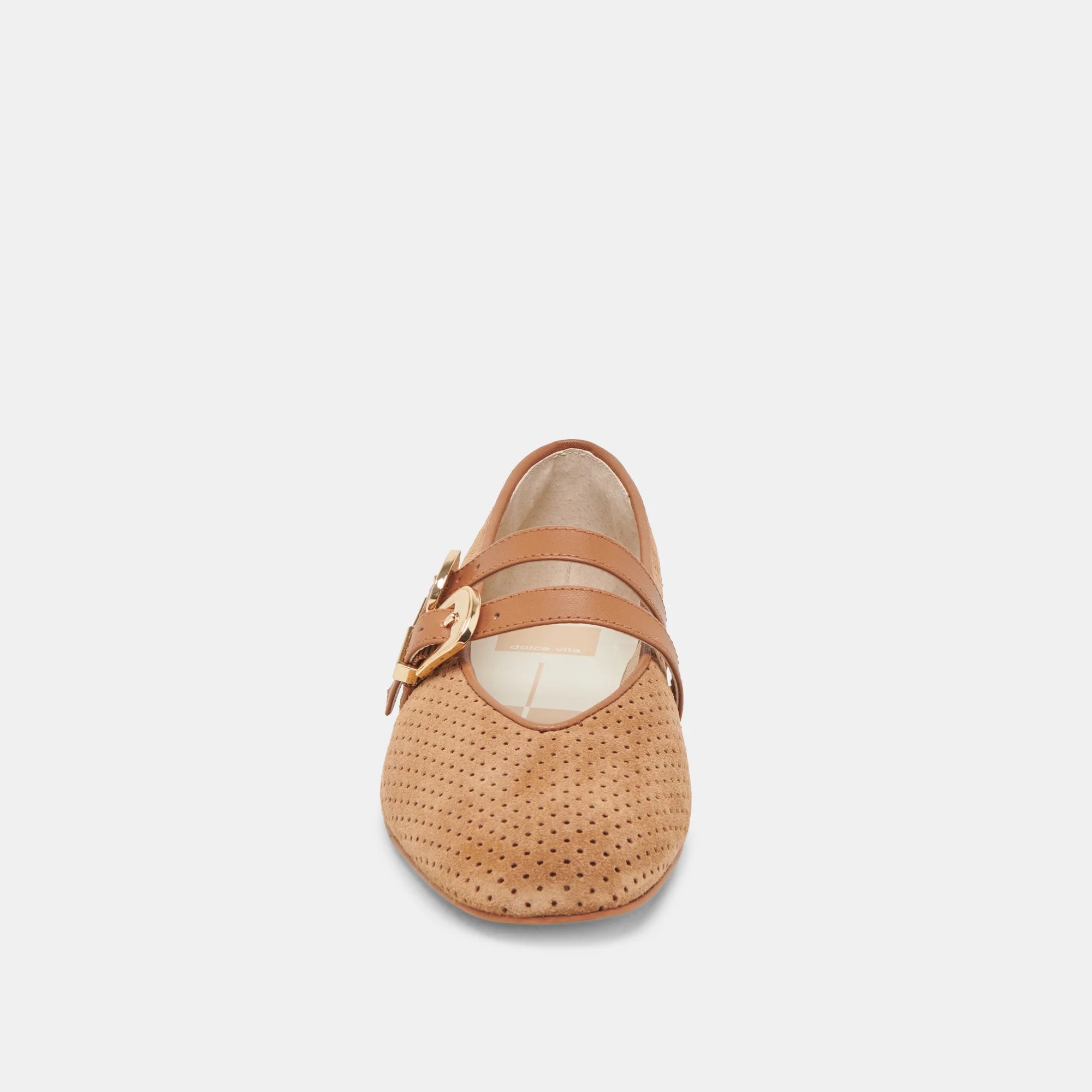 BAYLEE PECAN PERF SUEDE