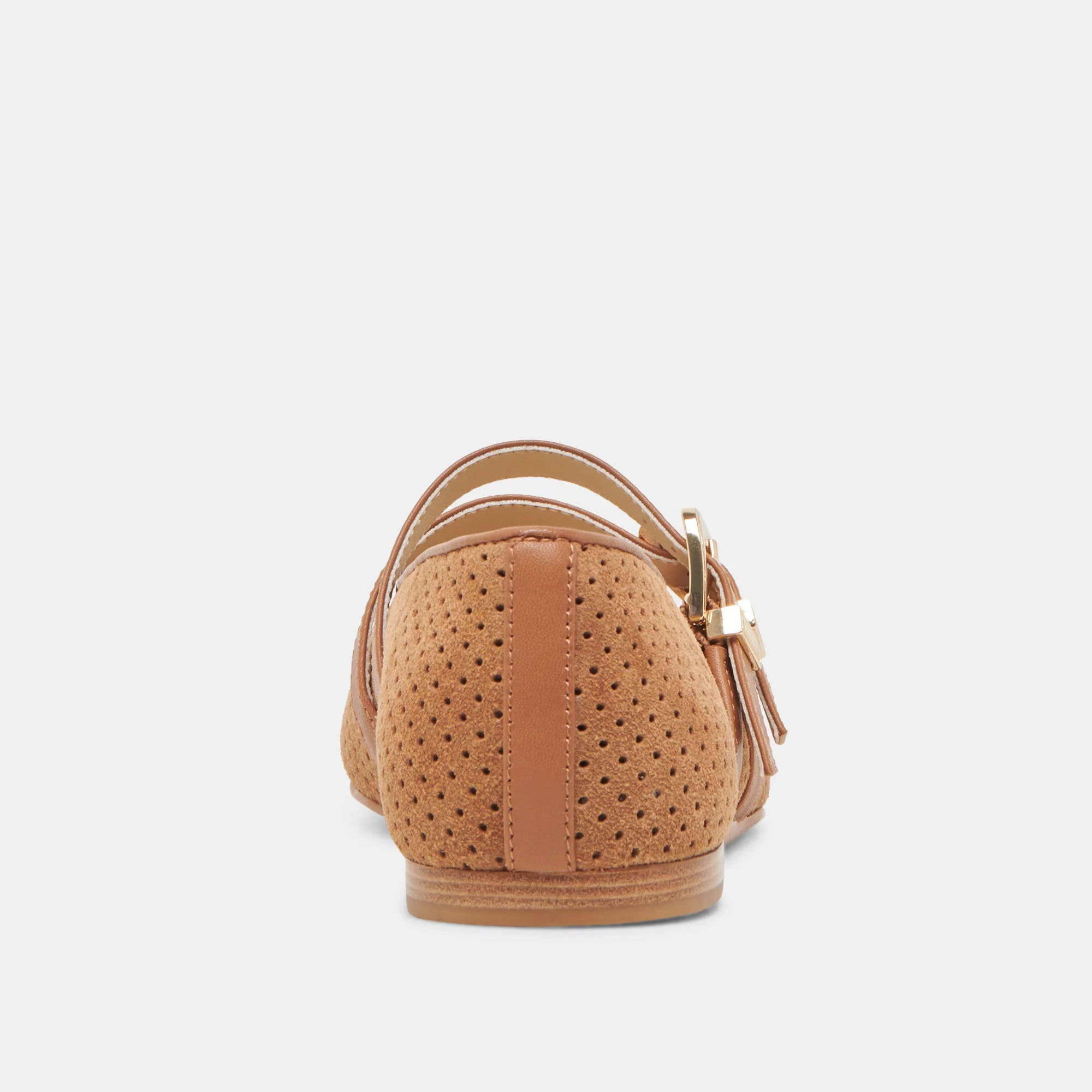 BAYLEE PECAN PERF SUEDE