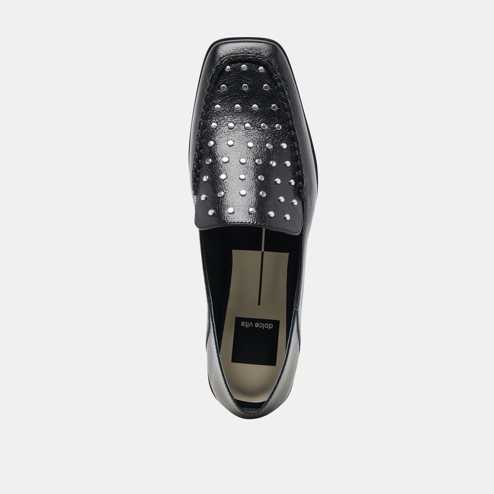 BENY STUD BLACK LEATHER