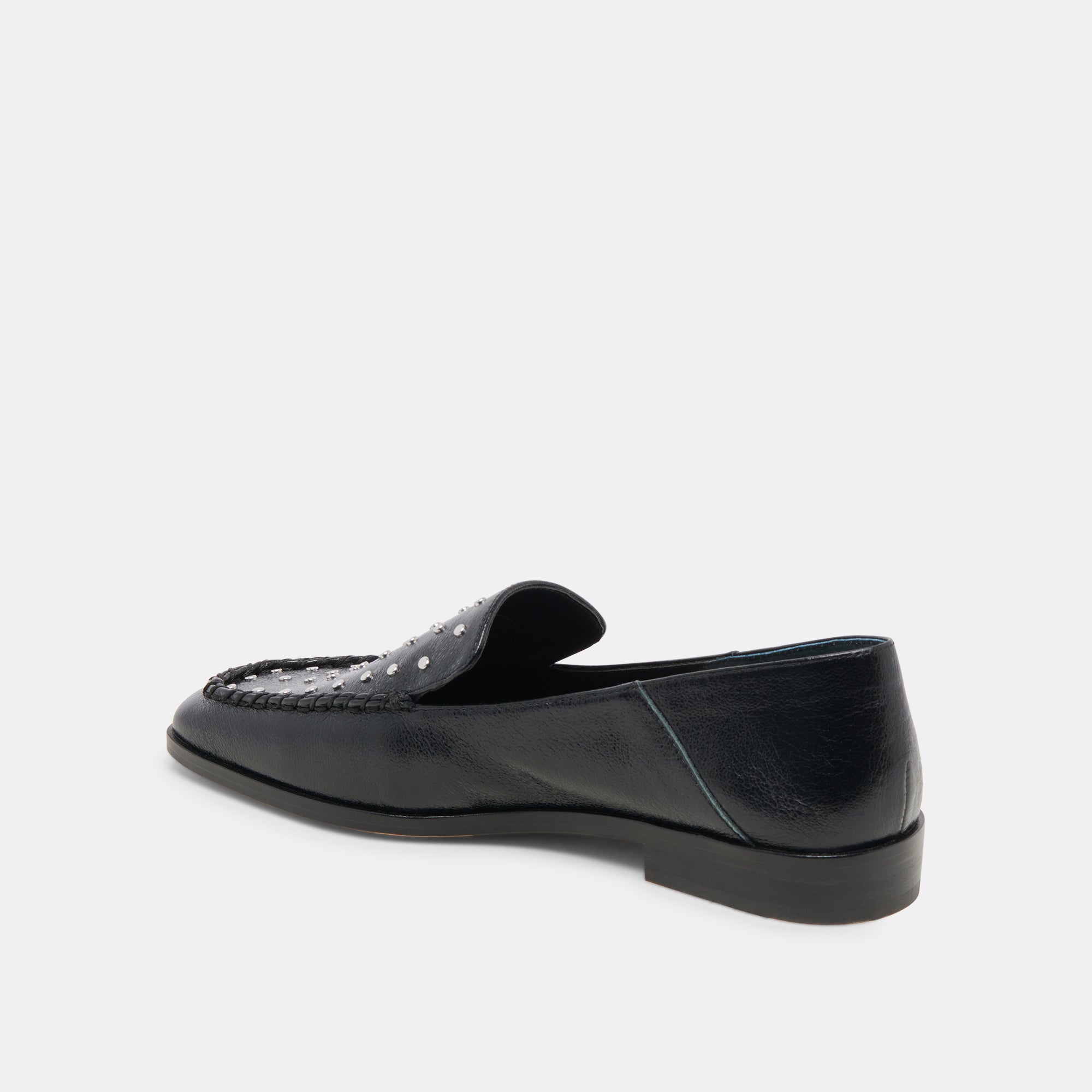 BENY STUD BLACK LEATHER