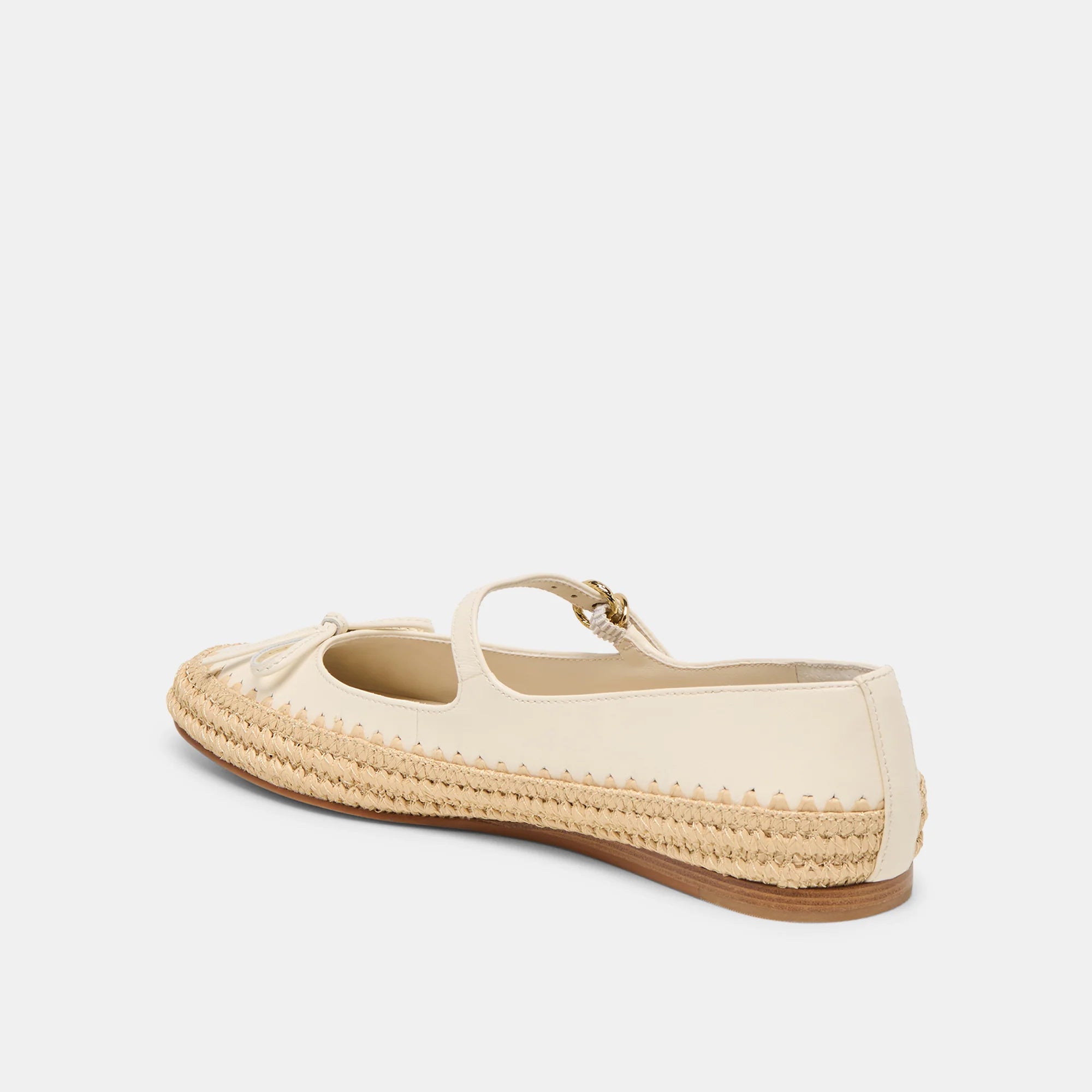 BETONY CUIR BLANC CASSÉ - view 5