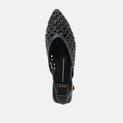 BIRDIE CUIR NOIR