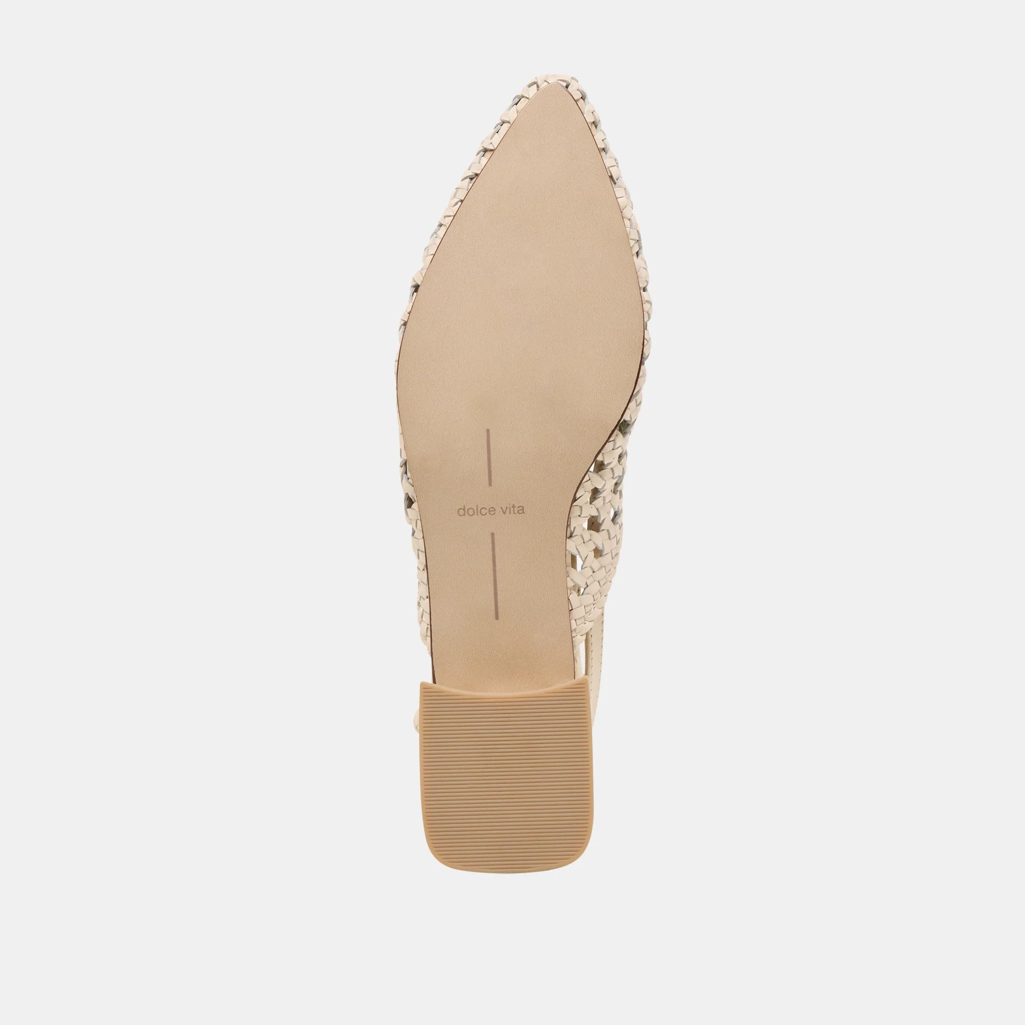 BIRDIE CUIR BLANC CASSÉ - view 9