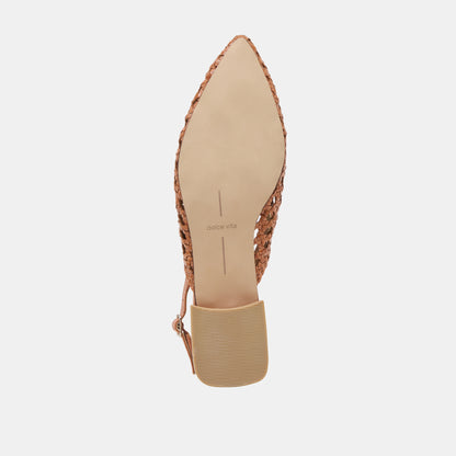 BIRDIE TAN LEATHER