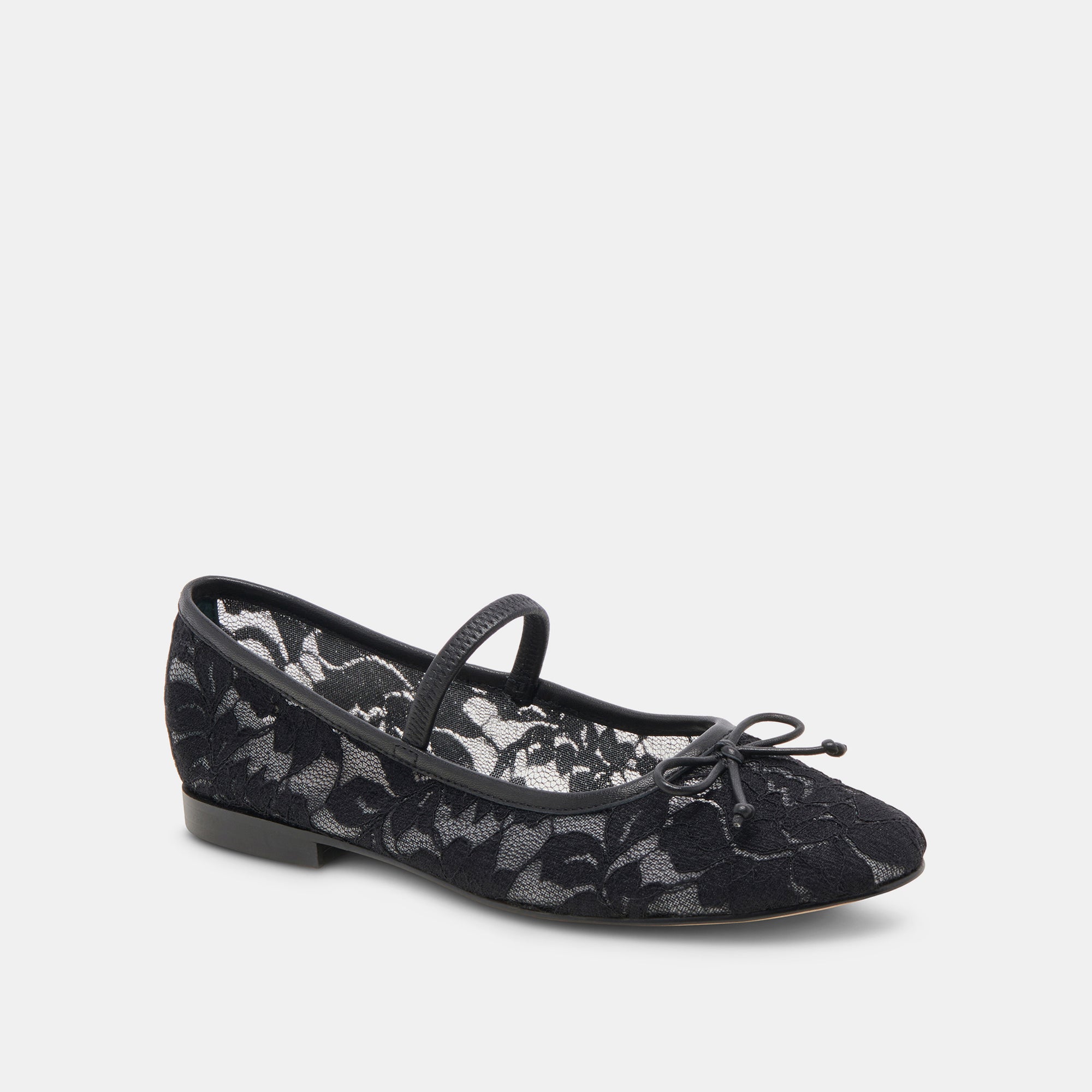 CADEL BLACK FLORAL MESH