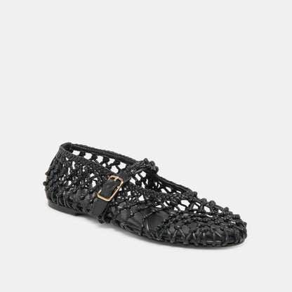 CLAIR BLACK WOVEN