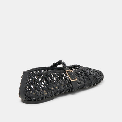 CLAIR BLACK WOVEN