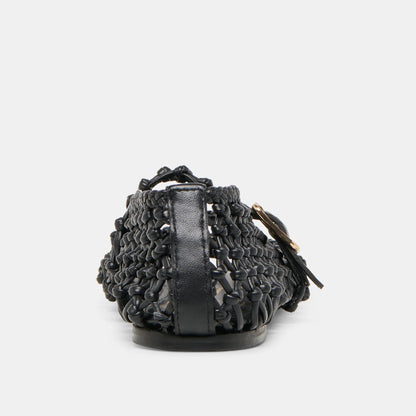 CLAIR BLACK WOVEN