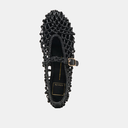 CLAIR BLACK WOVEN