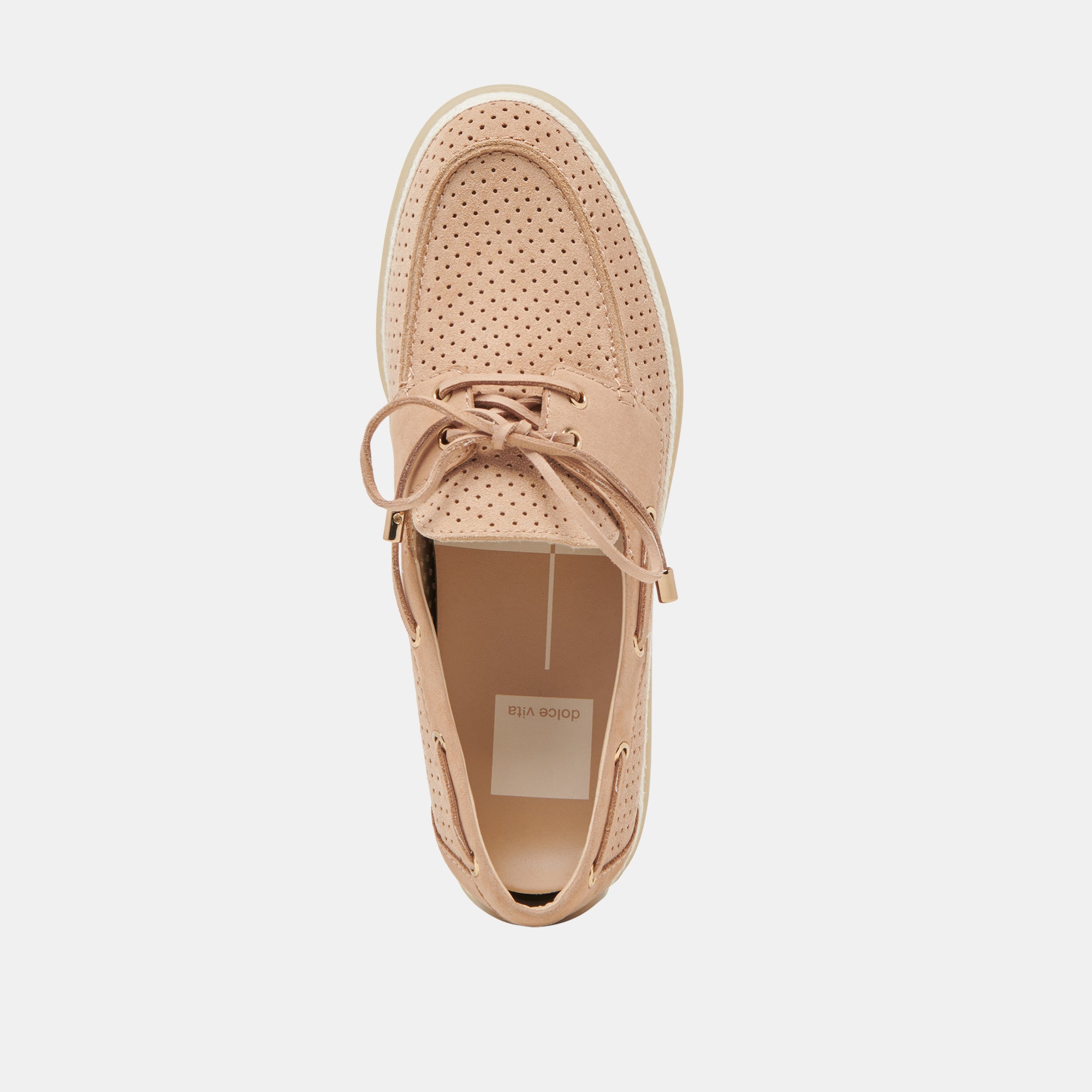 DORIS PERF BAMBOO SUEDE