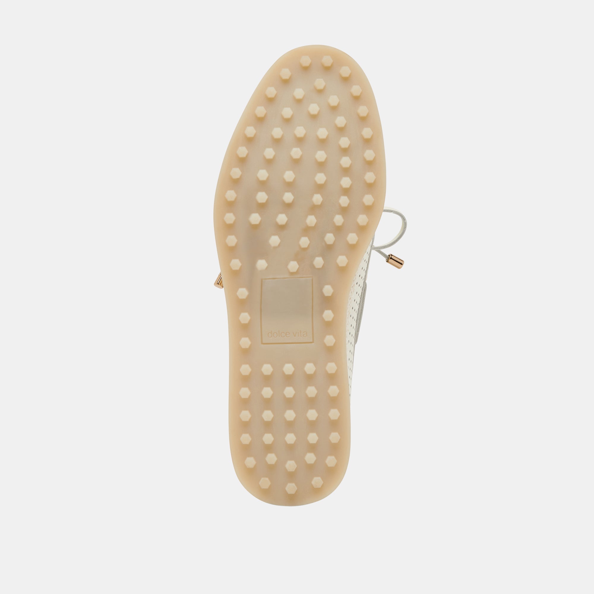 DORIS PERF OFF WHITE LEATHER