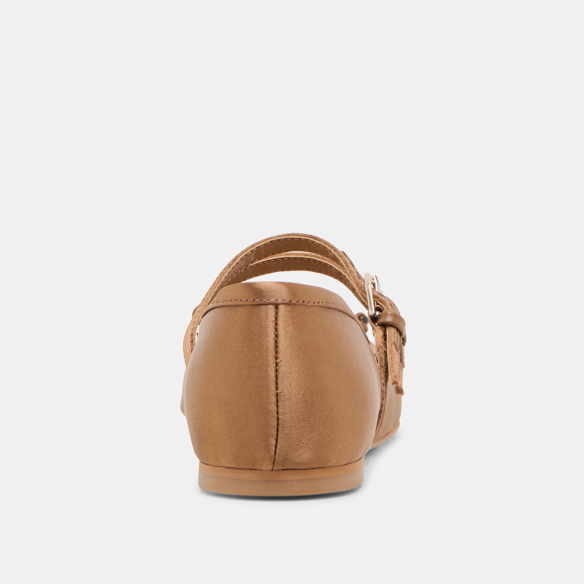GIBSEN MID BROWN SATIN